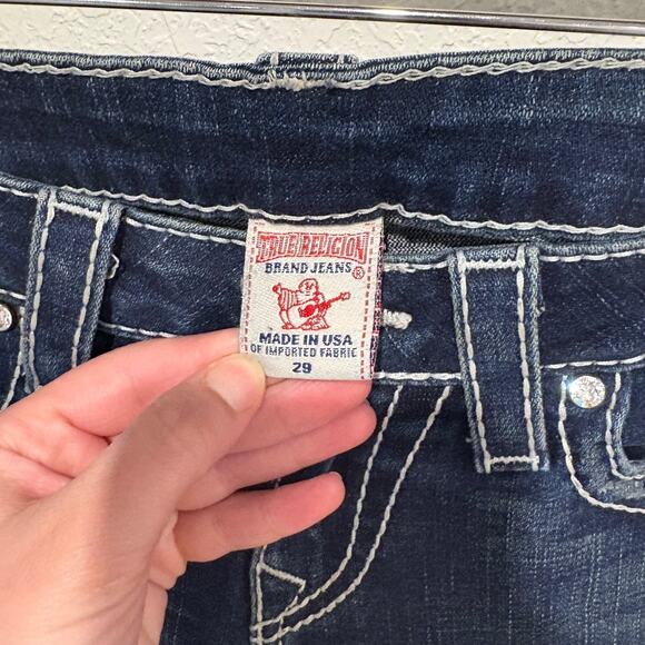 True Religion Becca Super T Bootcut Jean 29 Gem Stones Y2K 90s - Picture 6 of 13